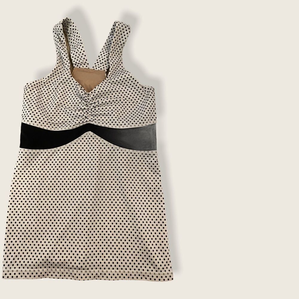 Size 2 Polka Dot Ultra Rare Racerback Tank